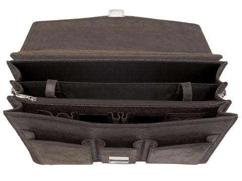 Leather briefcase TACCONE - PIERRE PAUL