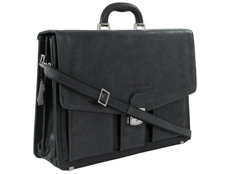 Leather briefcase TACCONE - PIERRE PAUL