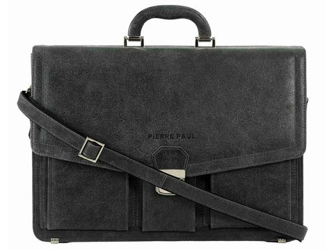 Leather briefcase TACCONE - PIERRE PAUL