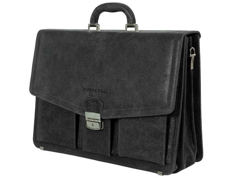 Leather briefcase TACCONE - PIERRE PAUL