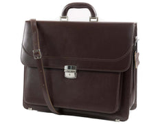 Aktentasche Herren Leder Laptoptasche Businesstasche braun CASUZZA | Bag & Leather