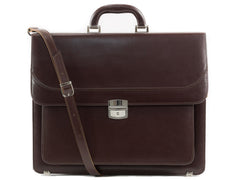 Aktentasche Herren Leder Laptoptasche Businesstasche braun CASUZZA | Bag & Leather