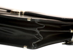 Aktentasche Damen Bürotasche modern schwarz CASTELLA | Bag & Leather