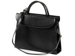 Aktentasche Damen Ledertasche Businesstasche schwarz LECCE | Bag & Leather