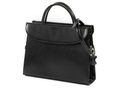 Aktentasche Damen Ledertasche Businesstasche schwarz LECCE | Bag & Leather