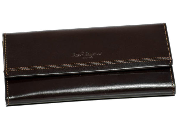 Large women's leather wallet PIANETTO