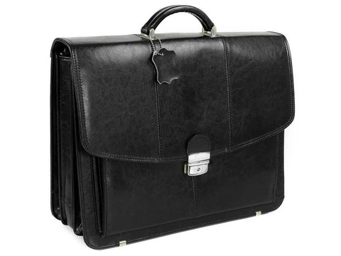 Men's leather briefcase VIGGIANO