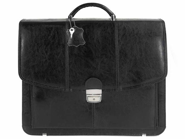 Men's leather briefcase VIGGIANO