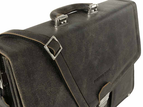 Leather briefcase TACCONE - PIERRE PAUL