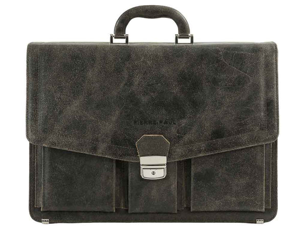 Leder Aktentasche TACCONE - PIERRE PAUL - Bag & Leather