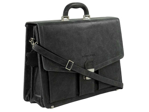 Leather briefcase TACCONE - PIERRE PAUL