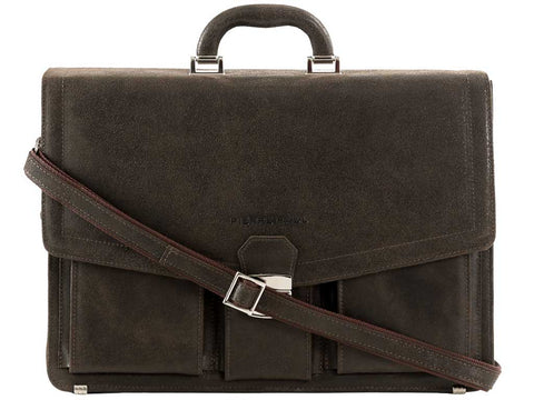 Leather briefcase TACCONE - PIERRE PAUL