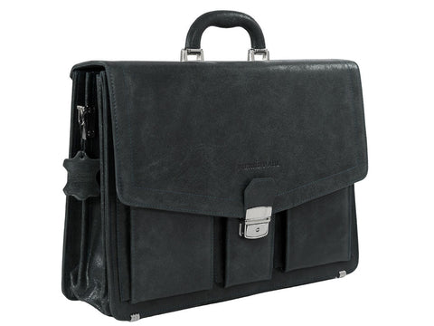 Leather briefcase TACCONE - PIERRE PAUL