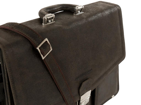 Leather briefcase TACCONE - PIERRE PAUL