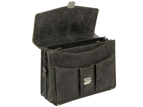 Leather briefcase TACCONE - PIERRE PAUL