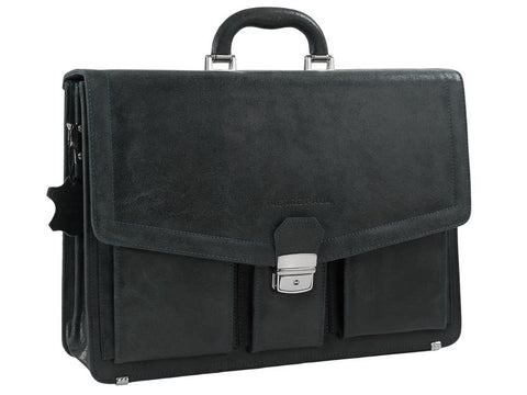 Leather briefcase TACCONE - PIERRE PAUL