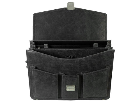 Leather briefcase TACCONE - PIERRE PAUL