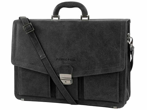 Leather briefcase TACCONE - PIERRE PAUL