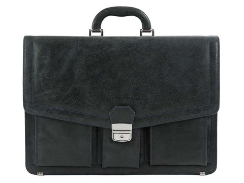 Leather briefcase TACCONE - PIERRE PAUL