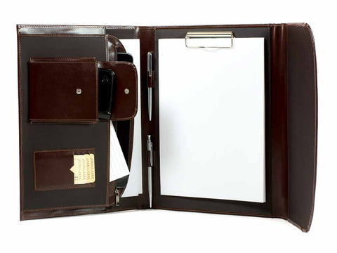 Leather business folder MARO