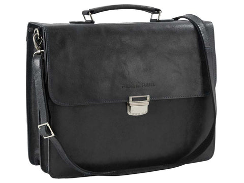 Leather messenger GABELLA - PIERRE PAUL