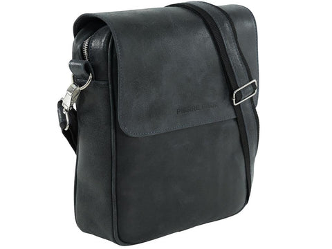 Leather messenger PRIOLO