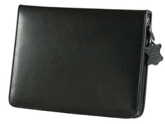 Dokumentenmappe  Leder Business Portfolio schwarz BOSARO | Bag & Leather