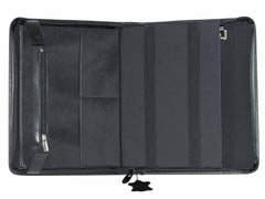 Dokumentenmappe  Leder Business Portfolio schwarz BOSARO | Bag & Leather