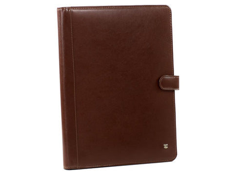 ALMADIH Leder A4 Konferenzmappe braun vintage Schreibmappe Orgamappe Aktenmappe ALMADIH Leder A4 Konferenzmappe braun vintage Schreibmappe Orgamappe Aktenmappe